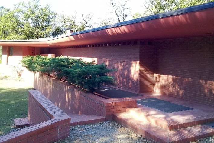 Cedar Rock State Park, residência de Lowell e Agnes Walter. Arquiteto Frank Lloyd Wright<br />Foto André Luiz Joanilho 