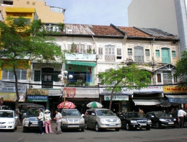 Paisagem urbana de Saigon<br />Foto Lucia Maria Borges de Oliveira 
