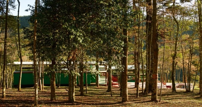 Casa em Gonçalves, Gonçalves MG Brasil, 2012-2013. Arquiteto André Vainer / André Vainer Arquitetos<br />Foto Bob Wolfenson 