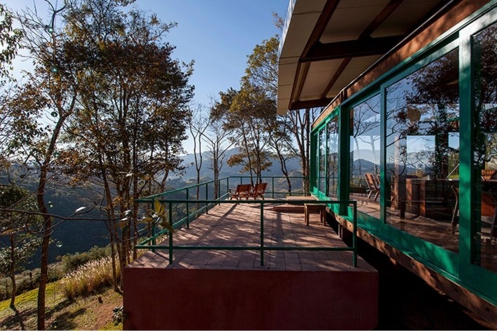 Casa em Gonçalves, Gonçalves MG Brasil, 2012-2013. Arquiteto André Vainer / André Vainer Arquitetos<br />Foto Tuca Reines 