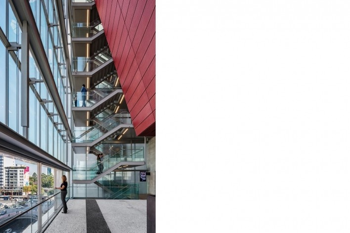 Sede do Instituto Moreira Salles, Arquitetos Vinicius Andrade e Marcelo Morettin, São Paulo<br />Foto Nelson Kon 