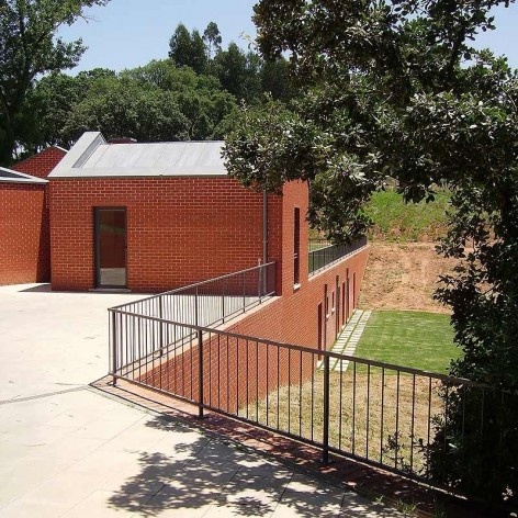 Casa no Figueiral, Alcobaça, Portugal. Arquiteto Pedro Fonseca Jorge<br />Foto divulgação 
