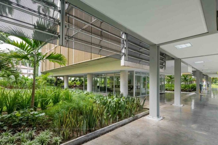 Dormitórios e alojamentos para professores e estudantes, Miraflores, Panamá, 2014. Sic Arquitetura<br />Foto Ana Mello 