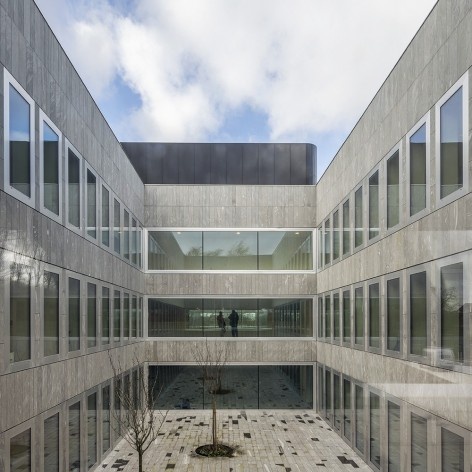 Câmara de Comércio e Artesanato de Hauts-de-France, Lille, França, 2019. Escritórios Kaan Architecten e Pranlas-Descours Architect & Associates<br />Foto Fernando Guerra / FG+SG 