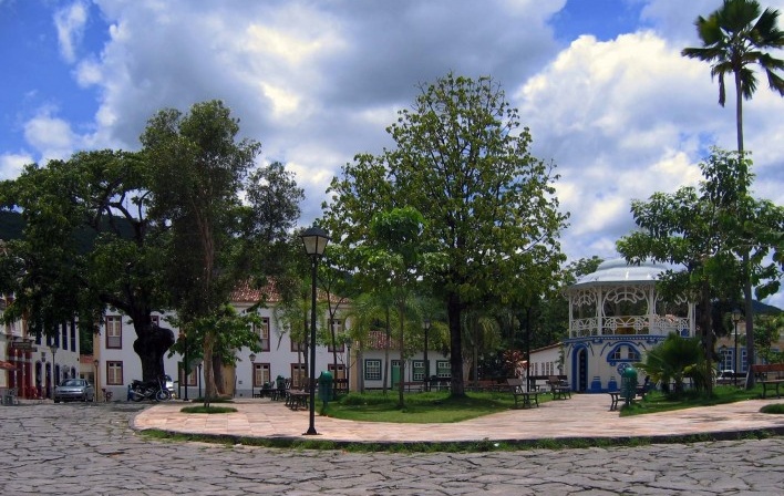 Praça do Coreto, 2008<br />Foto Nádia Mendes de Moura 