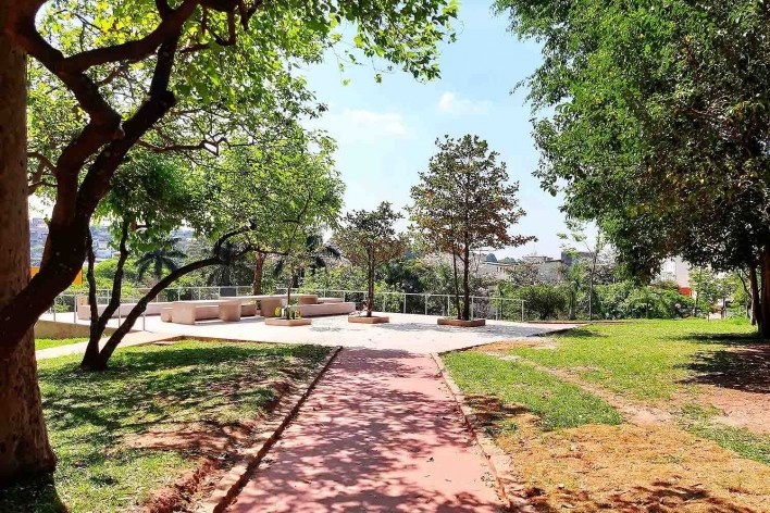 Readequação do Parque Municipal Raul Seixas, São Paulo SP Brasil, 2019. Secretaria do Verde e Meio Ambiente – Departamento de Implantação, Projetos e Obras/ Secretaria Municipal da Pessoa com Deficiência<br />Foto Leon Rodrigues  [Secom]