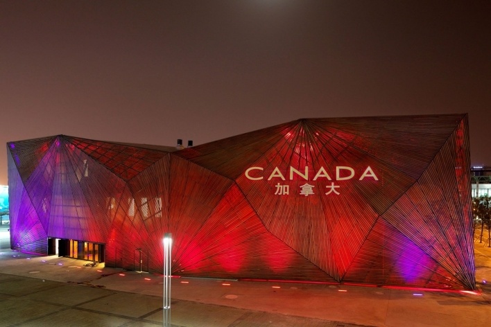 Canadian pavillion in Expo Shanghai 2010. Saia Barbarese Topouzanov architectes<br />Photo Patrick Alleyn  [V2com]