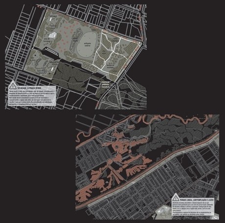 Do Acara-A Praça Verde e Parque Linear<br />Imagem: Agustina Tiemo 