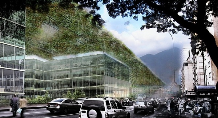 Perspectiva externa<br />Imagem do escritório  [Vigliecca & Asociados]