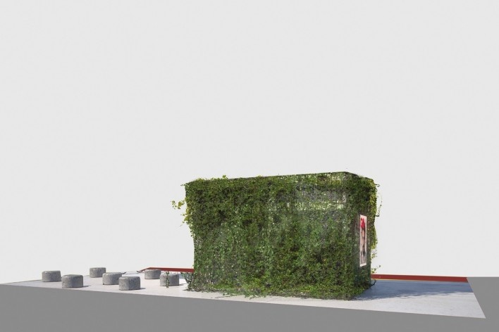 A marquise do Minhocão, animação, São Paulo, 2016. Triptyque Architecture + Guil Blanche<br />Imagem divulgação 