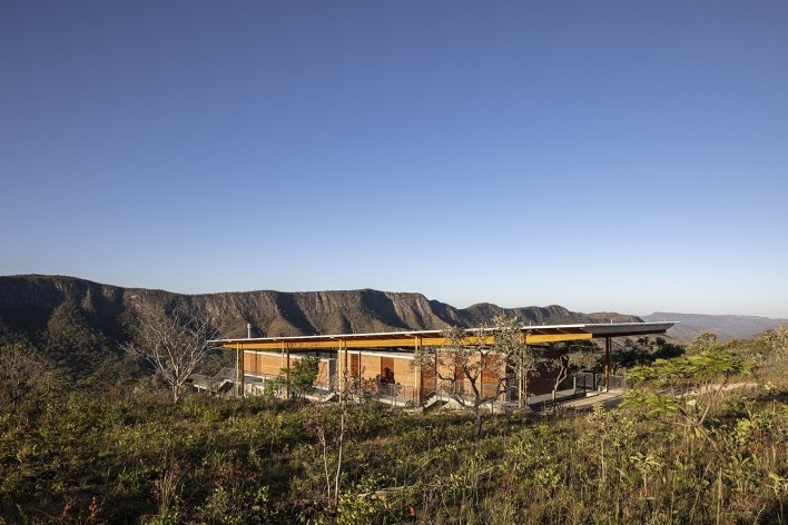 Palicourea House, São Jorge GO Brasil, 2021. Architects Daniel Mangabeira, Henrique Coutinho and Matheus Seco / Bloco Arquitetos<br />Foto/photo Joana França 
