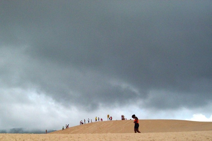 Praia da Joaquina, Florianópolis, Janeiro de 2011<br />Foto Adson Cristiano Bozzi Ramatis Lima 