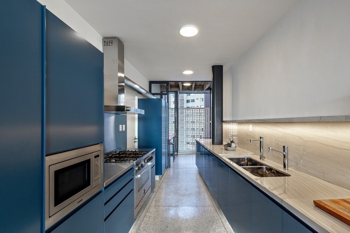 Apartamento Copan, São Paulo SP Brasil, 2020. Arquitetos Rosário Pinho e André Scarpa<br />Foto André Scarpa 