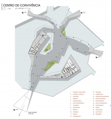 Sistema Fecomércio‐RS, Centro de Convivência, nível acesso. Forte, Gimenes & Marcondes Ferraz, menção honrosa, 2011