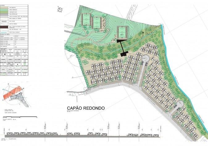 Implantação Capão Redondo. Concurso Habitação para Todos. CDHU. Sobrados – Menção Honrosa<br />Autores do projeto  [equipe premiada]