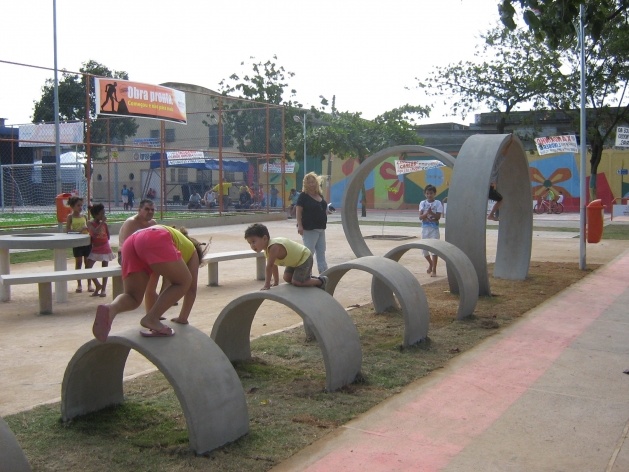 Vista Playground<br />Imagem dos autores do projeto 