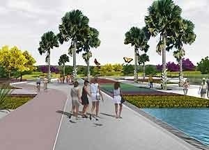 Avenida Ecológica <br />Imagem dos autores do projeto 