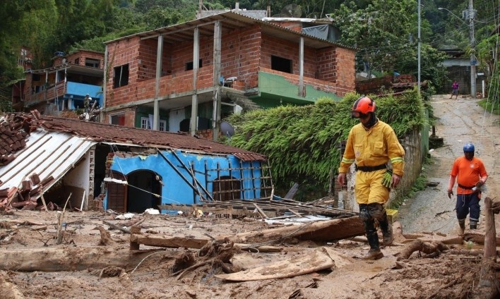 Tragédia em São Sebastião, fev. 2023<br />Foto Rovena Rosa  [Agência Brasil]