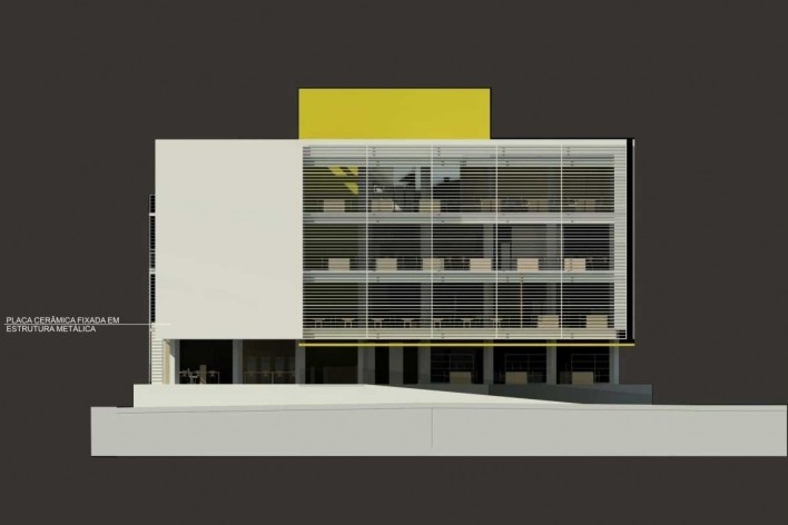 Fachada principal<br />Imagem dos autores 