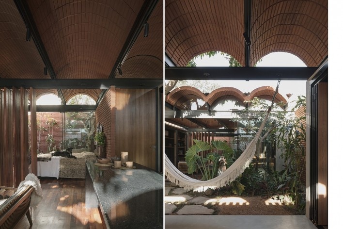 Casa Intermedia, Assunção, Paraguai, 2021. Arquitetos Horacio Cherniavsky, Viviana Pozzoli, Gabriela Ocampos, Franco Pinazzo e Rolph Vuyk (autores) / Equipo de Arquitectura<br />Foto Frederico Cairoli 