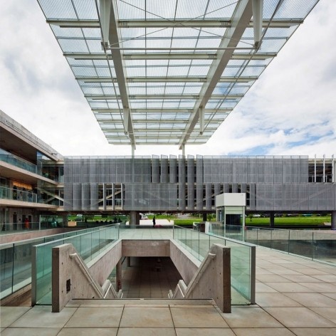 Sebrae Headquarters, Brasília DF, 2010. Architects Alvaro Puntoni, Luciano Margotto, João Sodré and Jonathan Davies<br />Foto Nelson Kon 