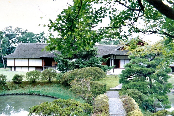 Vila Imperial de Katsura: sala de música<br />Foto Maria do Carmo Maciel Di Primio 