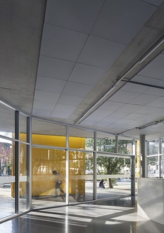 Renovação da Biblioteca Monteiro Lobato, croquis de concepção do projeto. São Bernardo do Campo SP Brasil, 2014. Arquitetos Marta Moreira e Milton Braga / MMBB Arquitetos<br />Foto Federico Cairoli 