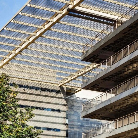 Centro Paula Souza, São Paulo, arquitetos Francisco Spadoni e Pedro Taddei<br />Foto Nelson Kon 