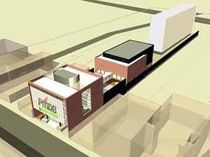 Perspectiva do conjunto<br />Imagem do autor do projeto 