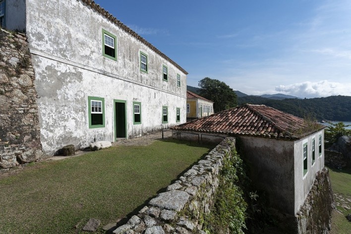 Fortaleza de Santa Cruz do Anhatomirim, Ilha de Anhatomirim, Governador Celso Ramos<br />Foto Ronaldo Azambuja 