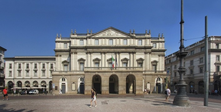 Scala, Milão, arquiteto Giuseppe Piermarini<br />Foto Victor Hugo Mori 
