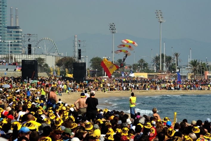 La fiesta de La Mercè, Barcelona, 2009<br />Foto Rodrigo Stocco 