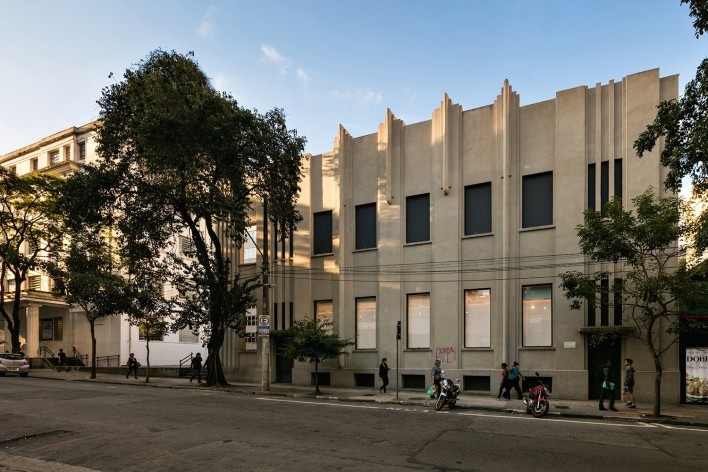 Centro Universitário Maria Antônia, edifício Joaquim Nabuco, São Paulo SP. Arquitetos Cristiane Muniz, Fábio Valentim, Fernanda Barbara e Fernando Viégas / Una Arquitetos<br />Foto Nelson Kon 