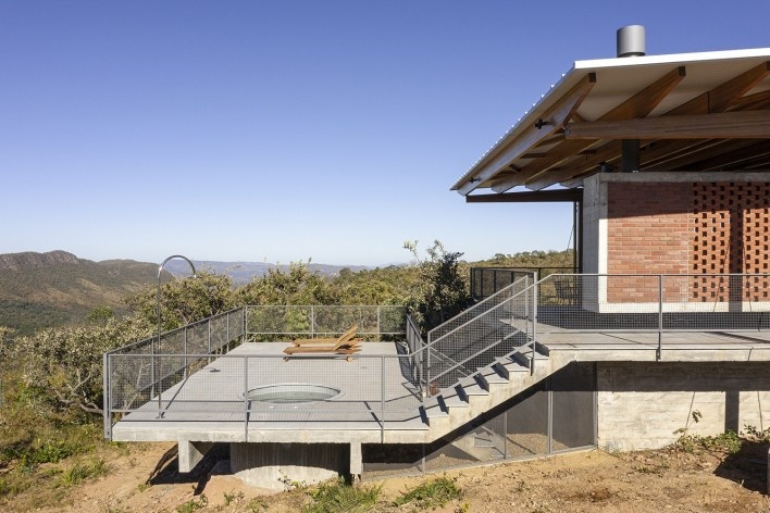 Palicourea House, São Jorge GO Brasil, 2021. Architects Daniel Mangabeira, Henrique Coutinho and Matheus Seco / Bloco Arquitetos<br />Foto/photo Joana França 
