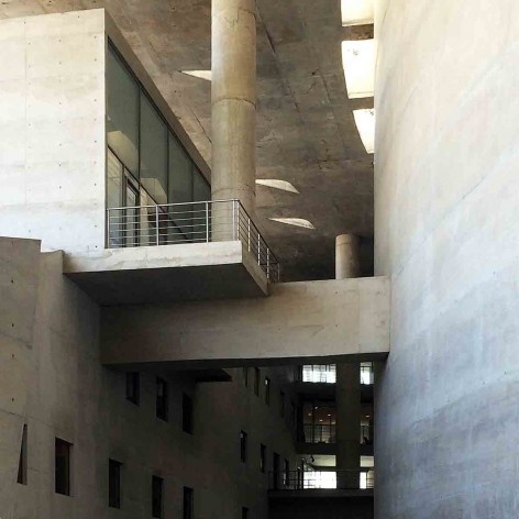 Cidade das Artes, Rio de Janeiro. Arquiteto Christian de Portzamparc<br />Foto Abilio Guerra 