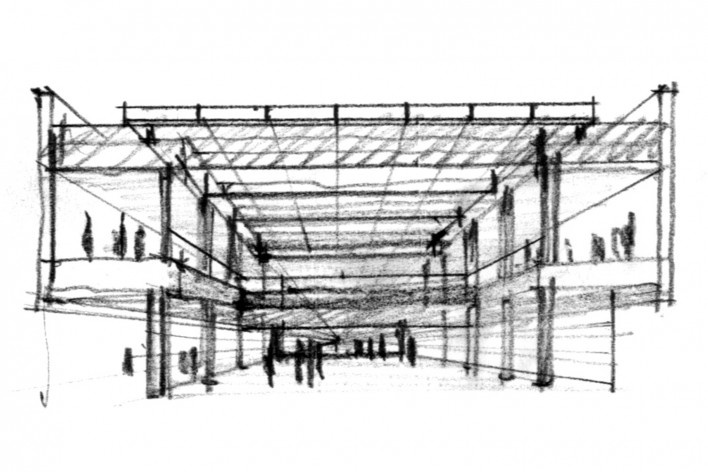 Aflalo & Gasperini Arquitetos, Parque da Juventude. Croquis
