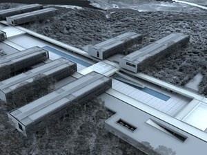Maquete eletronica aérea - fase 1<br />Imagens dos autores do projeto 
