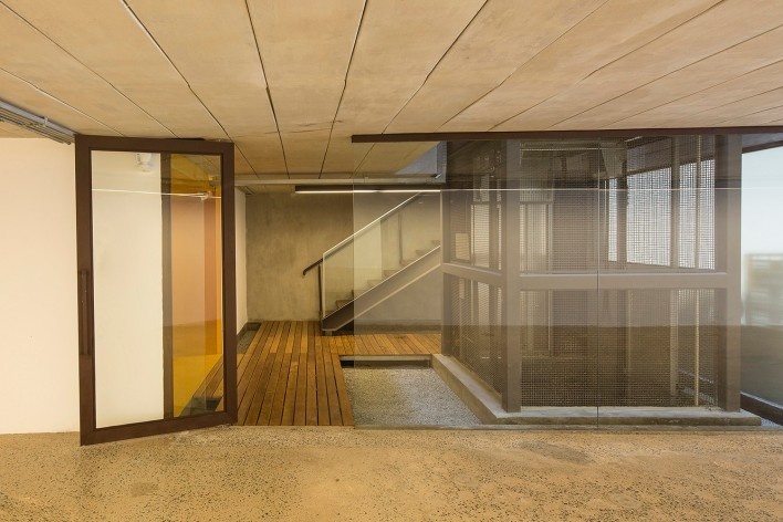 Edifício Girassol, São Paulo SP Brasil, 2016. Arquitetos Henrique Reinach e Maurício Mendonça/ Reinach Mendonça Arquitetos Associados<br />Foto Tony Chen 