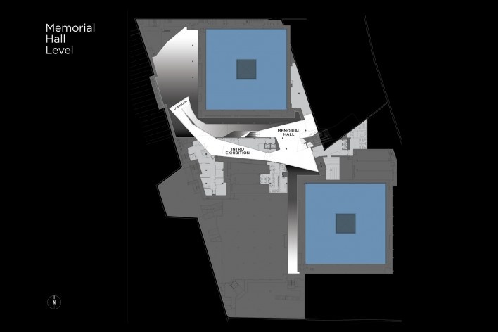 Site plan<br />Davis Brody Bond 