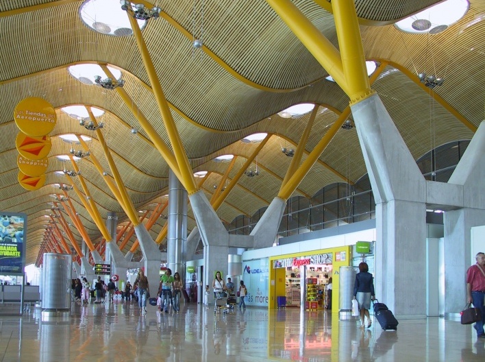 <br />Aeroporto de Barajas, Madri  [Foto Abilio Guerra]