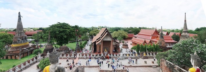 Templo de Wat Yai Chai Mongkhon, Birmânia<br />Foto Victor Hugo Mori 
