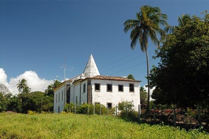Igreja e Convento Nossa Senhora de Nazaré. Cabo de Santo Agostinho PE<br />Foto Junancy Wanderley 