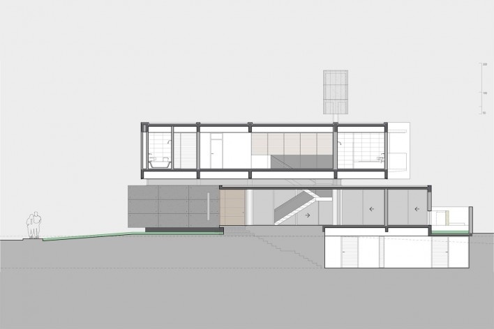 IF House, section 06, Natal RN Brasil, 2018. Architects Márcio Lucena and Kleimer Martins / Martins Lucena Arquitetos<br />Imagem divulgação/ Disclosure image  [Acervo/ Collection Martins Lucena Arquitetos]