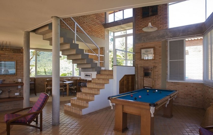 Casa na Ponta do Pulso, Ubatuba SP Brasil, arquiteto Affonso Risi<br />Foto Paulo Risi 
