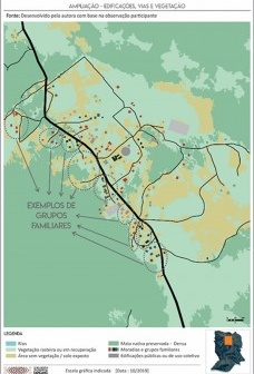 Configuração espacial da Aldeia Kondá