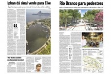 A cidade se transforma