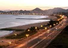 Orla de Camburi em Vitória