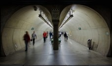 O metrô em Higienópolis