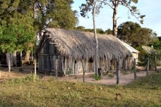 Fazendas no pantanal do negro