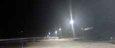 Noite, estrelas e luz